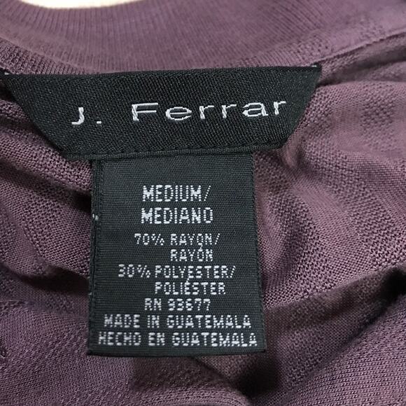 J. Ferrar Collared Short Sleeve Polo Shirt M - Picture 3 of 4